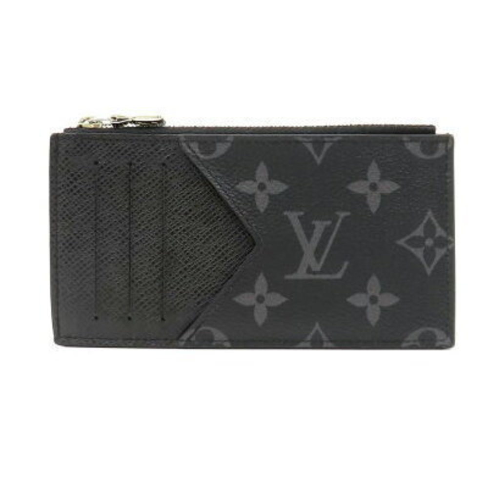 Louis Vuitton Monogram Eclipse Black Coin Card Ho… - image 1
